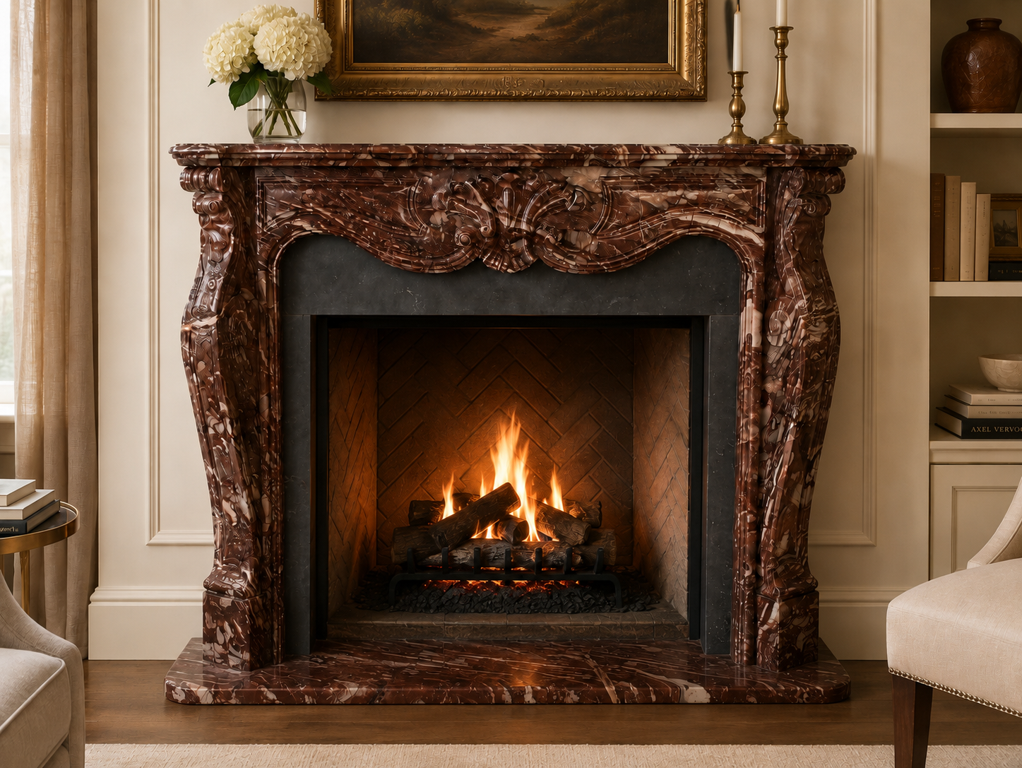 Rosa Aghareed Fireplace